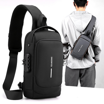 LockBag™ Mochila Cruzada Antirrobo